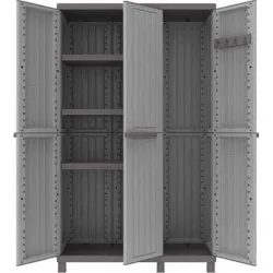 Compra ARMARIO RESINA 3 PUERTAS C-WOOD 103X39X170CM TERRY 1002720 al mejor precio