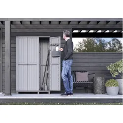 Compra ARMARIO RESINA 3 PUERTAS C-WOOD 103X39X170CM TERRY 1002720 al mejor precio