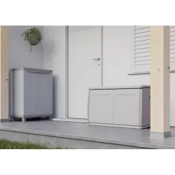 Compra ARMARIO RESINA BAJO 2 PUERTAS C-WOOD 68X39X91,5CM TERRY 1002724 al mejor precio