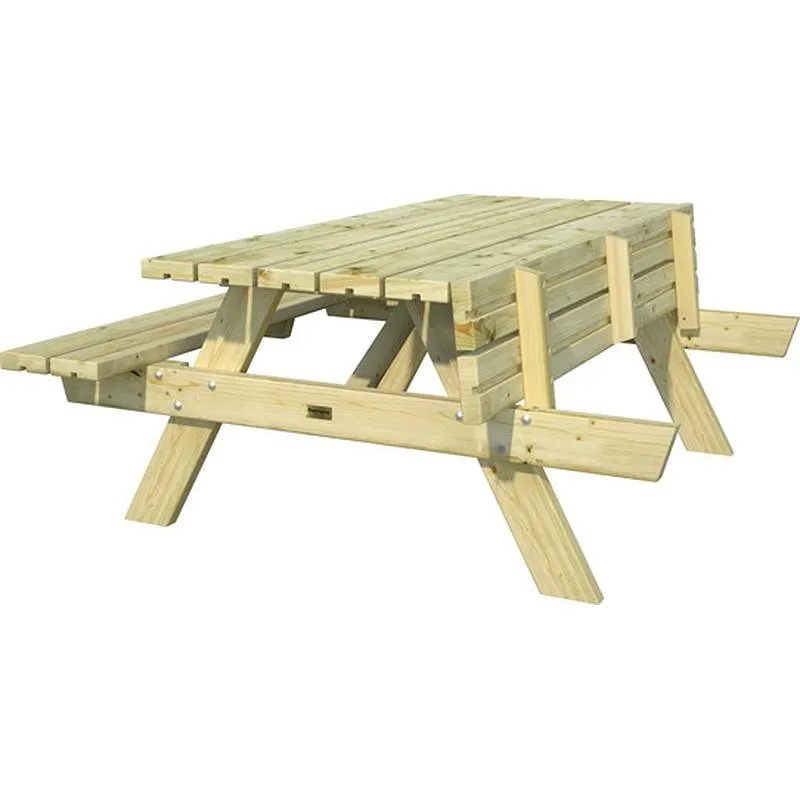 Compra MESA PICNIC BANCOS ABATIBLES 179X161XH72 CM AM44-1618 al mejor precio