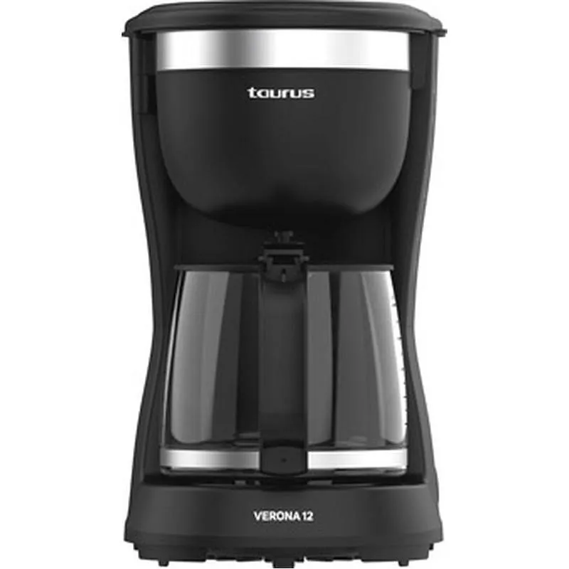 Compra CAFETERA ELECTRICA GOTEO 12 TAZAS 680 W VERONA 12 TAURUS TAURUS 920644000 al mejor precio
