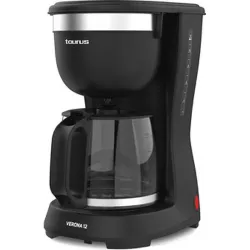 Compra CAFETERA ELECTRICA GOTEO 12 TAZAS 680 W VERONA 12 TAURUS TAURUS 920644000 al mejor precio