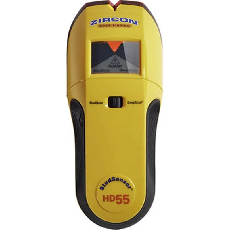 Compra DETECTOR DE METALES Y ESTRUCTURAS LOCALIZA BORDES PANTALLA LCD STUD SENSOR HD55 ZIRCON 74176 al mejor precio