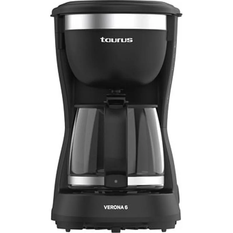 Compra CAFETERA ELECTRICA GOTEO 6 TAZAS 600 W VERONA 6 TAURUS 920642000 al mejor precio