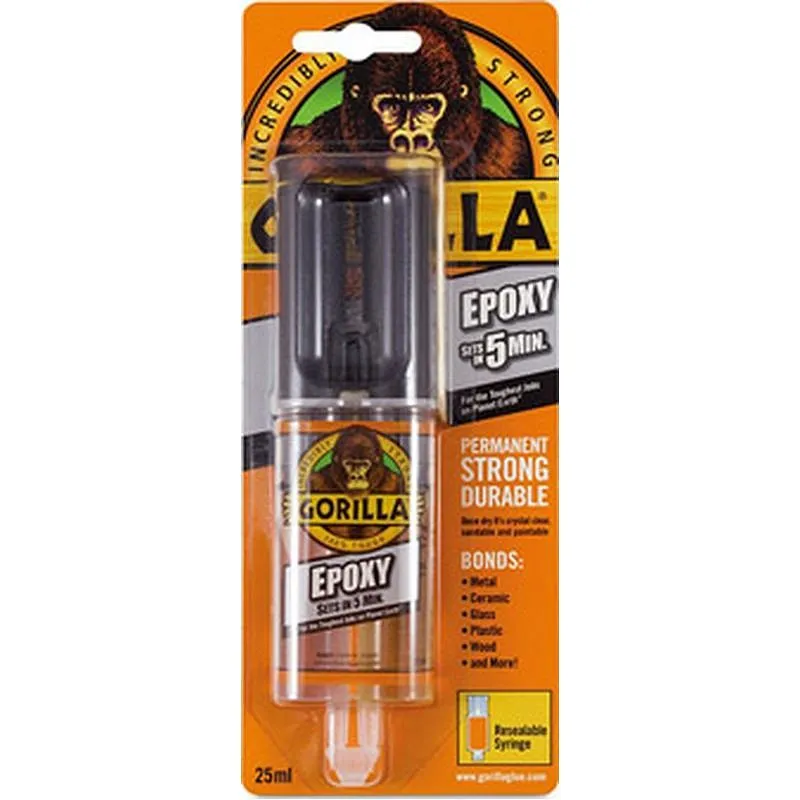 Compra ADHESIVO INSTANTANEO EPOXI GORILLA 25 ML GORILLA 117646 al mejor precio