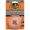 Compra CINTA DOBLE CARA GORILLA 1,5 M X 25 MM TRANSPARENTE GORILLA 116878 al mejor precio