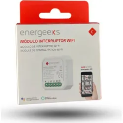 Compra MODULO INTERRUPTOR ON/OFF WIFI 2,4GHZ 2300W ENERGEEKS EG-MODILU002 al mejor precio