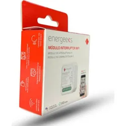 Compra MODULO INTERRUPTOR ON/OFF WIFI 2,4GHZ 2300W ENERGEEKS EG-MODILU002 al mejor precio