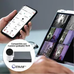 Compra CAMARA WIFI INTERIOR MOTORIZADA SENTINEL PRO 2,4GHZ 4MP 5G ENERGEEKS EG-CIP006 al mejor precio