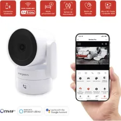 Compra CAMARA WIFI INTERIOR MOTORIZADA SENTINEL PRO 2,4GHZ 4MP 5G ENERGEEKS EG-CIP006 al mejor precio