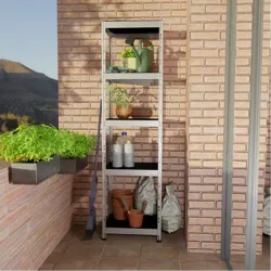 Compra ESTANTERIA METAL 5 ESTANTES PP SIN TORNILLOS RIVET ALLOY 180 X 50 X 38 CM AR SHELVING TRSO18C500KHUJZMG00 al mejor precio