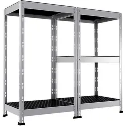 Compra ESTANTERIA METAL 5 ESTANTES PP SIN TORNILLOS RIVET ALLOY 180 X 50 X 38 CM AR SHELVING TRSO18C500KHUJZMG00 al mejor precio