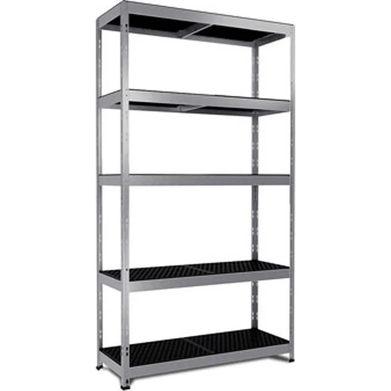 Compra ESTANTERIA METAL 5 ESTANTES PP SIN TORNILLOS RIVET ALLOY 180 X 100 X 38 CM AR SHELVING TRSO18C501KHUJZMG00 al mejor precio