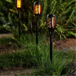 Compra BALIZA SOLAR LED DECORATIVA IP44 EFECTO LLAMA PACK 4 UNIDADES XANLITE SO4FLAMME al mejor precio