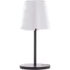 Compra LAMPARA DE MESA DE METAL BLANCA 38CM USB RECARGABLE 250 LUMENS REGULABLE CCT 3000-4000 XANLITE LPM38BD al mejor precio