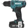 Compra TALADRO ATORNILLADOR 18V 30NM BATERIA 2.0AH CARGADOR TIPO C WESCO WS2388.2 al mejor precio