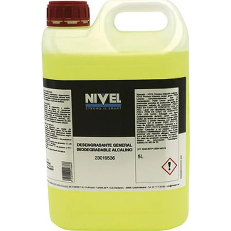 Compra DESENGRASANTE GENERAL BIODEGRADABLE ALCALINO 5 L NIVEL 23019536-1971/5 al mejor precio