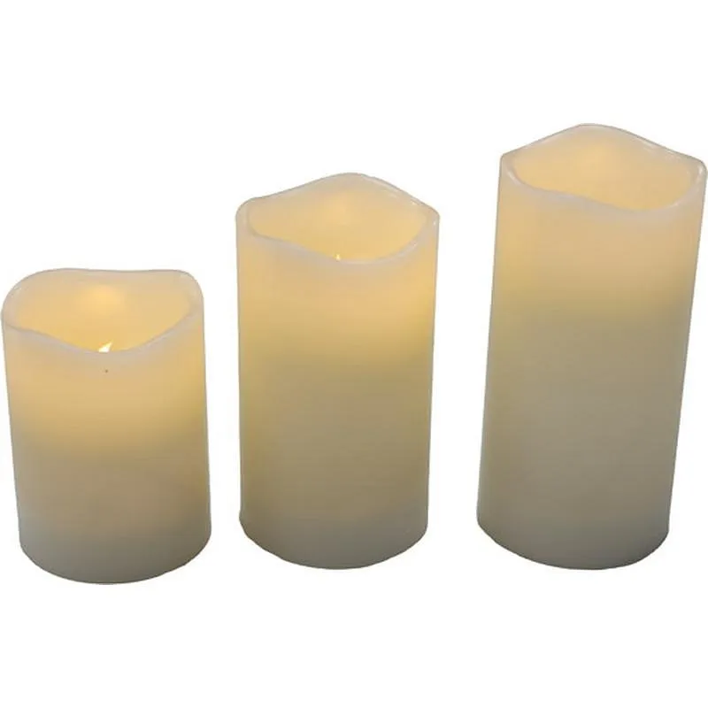 Compra VELAS DOLO 20 LM LUZ CALIDA Y EFECTO LLAMA PACK DE 3 PILAS (2AAA) 15/12/10X7,3 CM NEWGARDEN LUMDLO803XXAANW al mejor precio