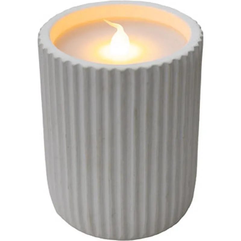 Compra VELA DOLO DE CERA Y CERAMICA 20 LM LUZ EFECTO LLAMA PILAS (2AAA) 10X8 CM NEWGARDEN LUMDLO008XXAANW al mejor precio