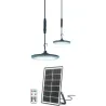 Compra LAMPARA LED SOLAR GLORIA 2 X 500LM CON PLACA FOTOVOLTAICA IP65 4000K 120º 20M2 GARZA 401474G al mejor precio
