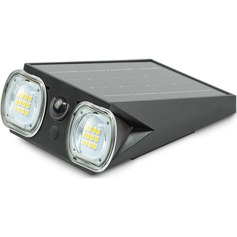 Compra APLIQUE LED SOLAR MANTIS 800LM SENSOR CREP. 26H IP44 D/MOVIMIENTO 4000K 60º BATERIA REEMP. 25M2 GARZA 401485C al mejor precio