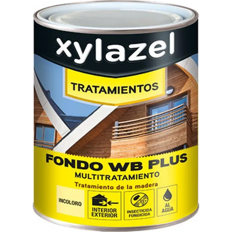 Compra TRATAMIENTO PROTECTOR MADERA FONDO PLUS WB 750 ML XYLAZEL 5896965 al mejor precio