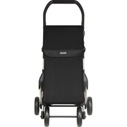 Compra CARRO COMPRA 4 RUEDAS MUUVI PLEGABLE NEGRO-ALUMINIO DUETT 998402 211 al mejor precio