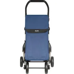 Compra CARRO COMPRA 4 RUEDAS MUUVI PLEGABLE AZUL-ALUMINIO DUETT 998402 754 al mejor precio