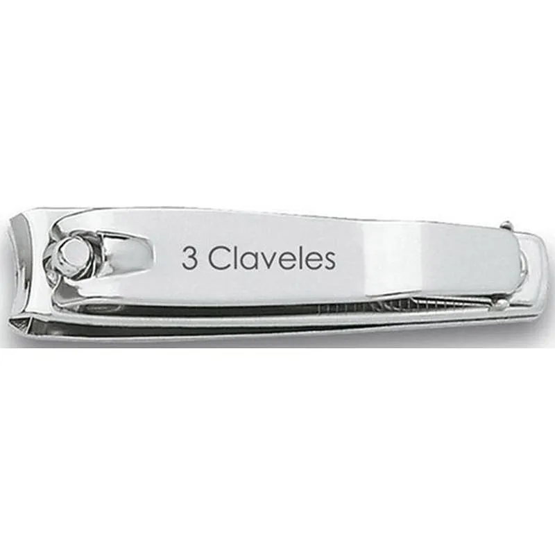 Compra CORTAUÑAS CON LIMA CROMADO 8 CM EXPOSITOR 12 UNIDADES 12419 al mejor precio