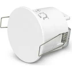 Compra DETECTOR PRESENCIA REAL EMPOTRABLE ANGULO 360º 4 MTS REG. CREPUSCULAR GARZA 430082C al mejor precio