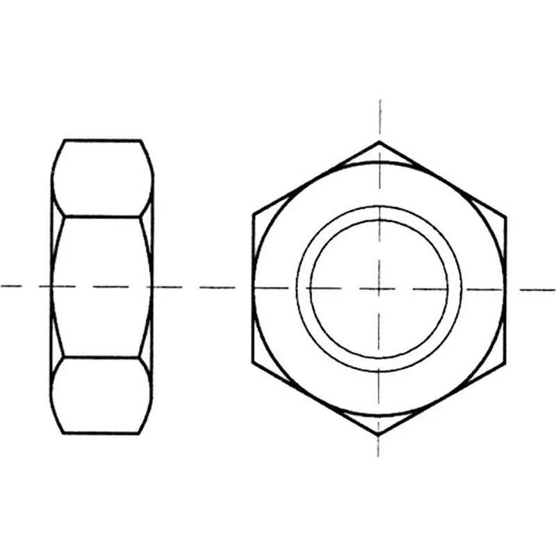 Compra TUERCA DIN 934 6.8 CINCADA M-18 50 UDS HISPANOX 15419 al mejor precio