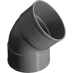 CODO EVACUACION PVC H-H 45º...