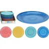 Compra PLATO MELAMINA SURTIDO 4 ASS (EXPOSITOR) 25CM LLANO COLORS KOOPMAN 177602450 al mejor precio
