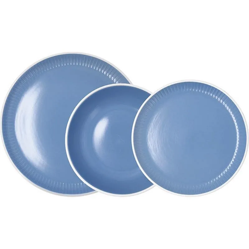 Compra VAJILLA CERAMICA 12 PZS MOANA BIDASOA AZUL ADI 5427057 al mejor precio