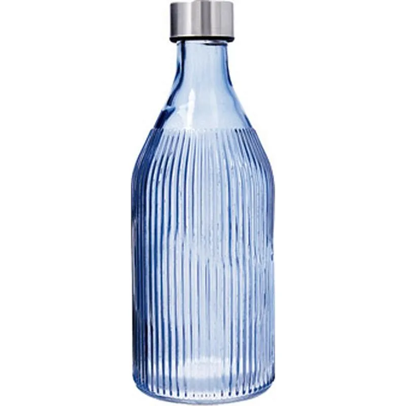 Compra BOTELLA VIDRIO 1 L TAPON ROSCA MAISON QD AZUL ADI 7985075 al mejor precio