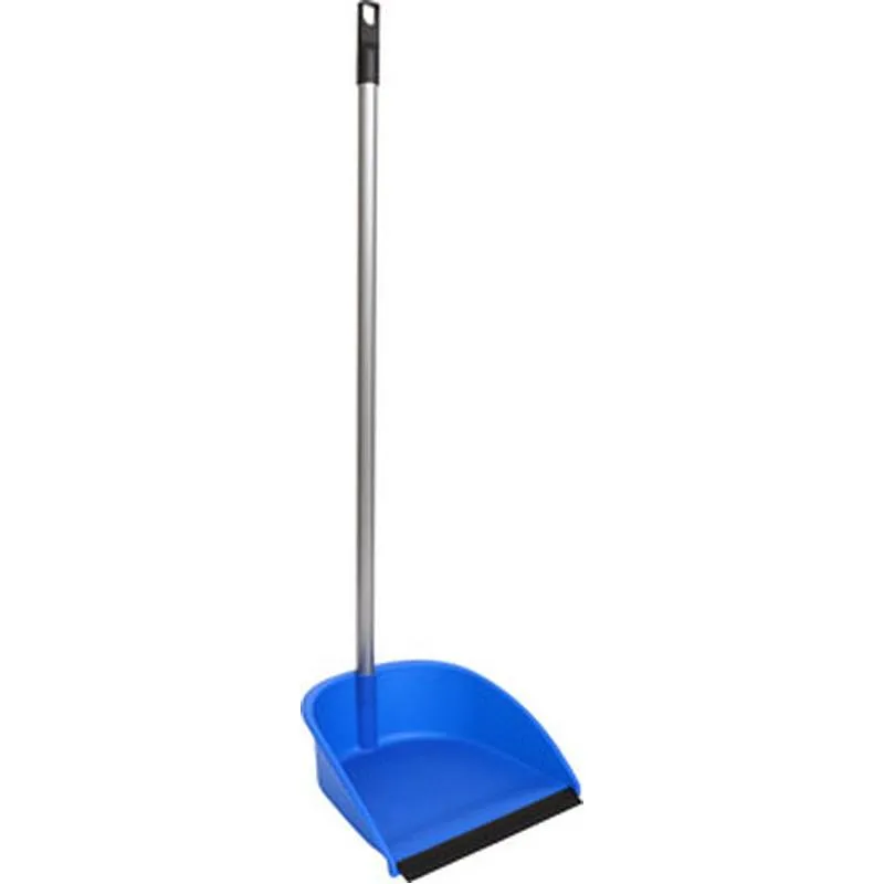 Compra RECOGEDOR CON PALO PERFIL GOMA AZUL MAYA 09028 al mejor precio