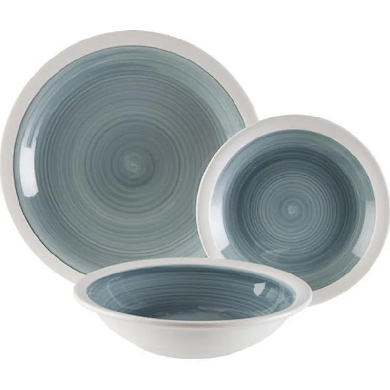 Compra VAJILLA CERAMICA 18 PZAS LEGRAND AZUL VERSA 22450071 al mejor precio