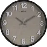 Compra RELOJ PARED REDONDO VESTA NEGRO 30CM VERSA 19520174 al mejor precio
