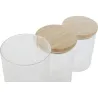 Compra BOTE SET 3 BOROSILICATO 10X10X22,3CM 1400 1400/1100ML ITEM PC-208537 al mejor precio