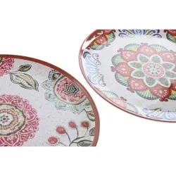 Compra PLATO LLANO MELAMINA MANDALA SURTIDOS 28X28X1CM ITEM PC-216083 al mejor precio