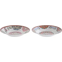 Compra PLATO HONDO MELAMINA MANDALA SURTIDOS 22,8X22,8X3,6CM ITEM PC-216084 al mejor precio