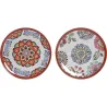 Compra PLATO POSTRE MELAMINA MANDALA SURTIDOS 20,2X20,2X0,5CM ITEM PC-216085 al mejor precio