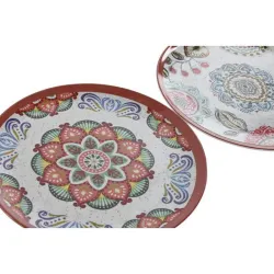 Compra PLATO POSTRE MELAMINA MANDALA SURTIDOS 20,2X20,2X0,5CM ITEM PC-216085 al mejor precio
