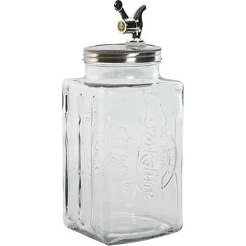 Compra DISPENSADOR BEBIDAS CRISTAL METAL 13X13,5X32,5 3L ITEM PC-217539 al mejor precio