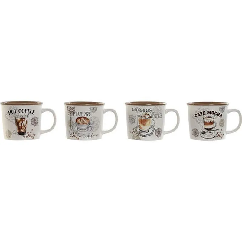 Compra MUG PORCELANA COFFE SURTIDO 12,5X9,5X8,5CM 370ML ITEM PC-219279 al mejor precio