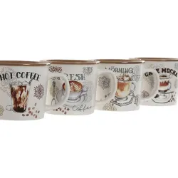 Compra MUG PORCELANA COFFE SURTIDO 12,5X9,5X8,5CM 370ML ITEM PC-219279 al mejor precio