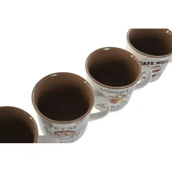 Compra MUG PORCELANA COFFE SURTIDO 12,5X9,5X8,5CM 370ML ITEM PC-219279 al mejor precio