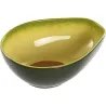 Compra BOL GRES DECORADO AGUACATE VERDE 18X14X7CM ITEM PC-219539 al mejor precio