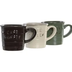 Compra TAZA GRES COFFEE RELIEVE SURTIDO 8X6X5,6 100ML ITEM PC-219694 al mejor precio