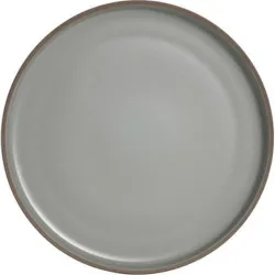 PLATO LLANO GRES MATE AZUL...